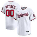 Washington Nationals Home Limited Pick-A-Player Retired Roster Jersey - White | Stitched Baseball Jersey TJS0482