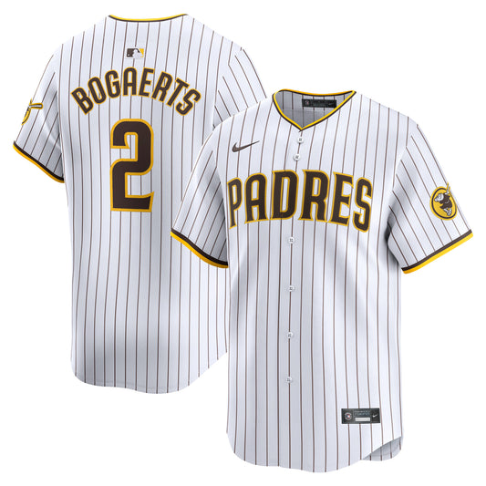Xander Bogaerts San Diego Padres Home Limited Player Jersey - White | Stitched Baseball Jersey TJS0315