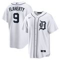 Jack Flaherty Detroit Tigers Home Replica Jersey - White | Stitched Baseball Jersey TJS0412