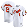 Gunnar Henderson Baltimore Orioles Home Limited Player Jersey - White | Stitched Baseball Jersey TJS0414