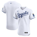Kansas City Royals Home Elite Jersey - White | Stitched Baseball Jersey TJS0404