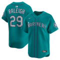 Cal Raleigh Seattle Mariners Alternate Limited Jersey - Teal | Stitched Baseball Jersey TJS0450