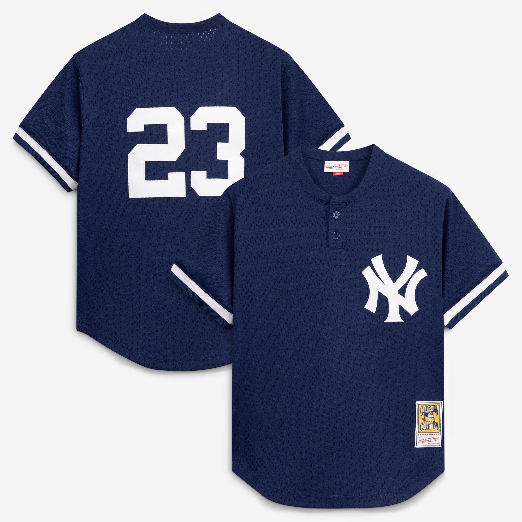 Don Mattingly New York Yankees M & N Batting Practice Jersey - Navy | Stitched Baseball Jersey TJS0486