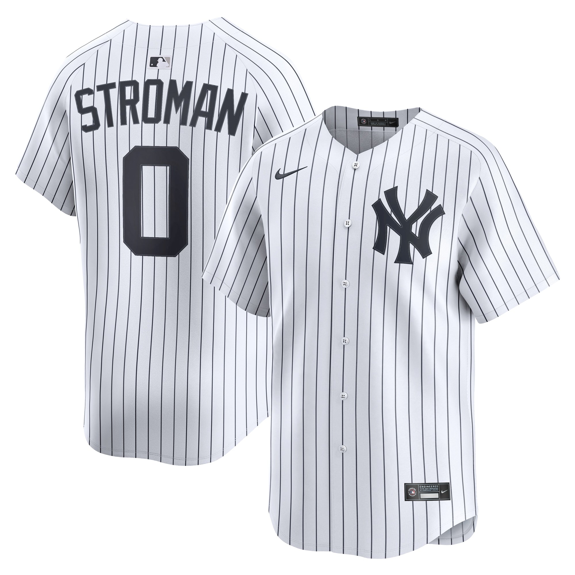 Marcus Stroman New York Yankees Home Limited Player Jersey - White | Stitched Baseball Jersey TJS0460