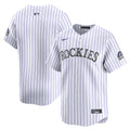 Colorado Rockies Home Limited Player Jersey - White | Stitched Baseball Jersey TJS0358
