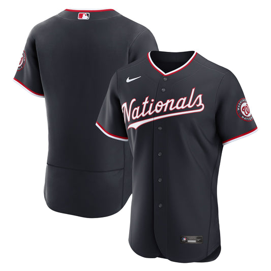 Washington Nationals Alternate Jersey - Navy | Stitched Baseball Jersey TJS0462