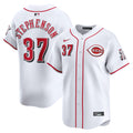 Tyler Stephenson Cincinnati Reds Home Limited Player Jersey - White | Stitched Baseball Jersey TJS0330