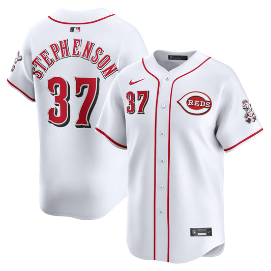 Tyler Stephenson Cincinnati Reds Home Limited Player Jersey - White | Stitched Baseball Jersey TJS0330