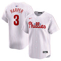 Bryce Harper Philadelphia Phillies Home Limited Player Jersey - White | Stitched Baseball Jersey TJS0476
