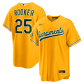 Brent Rooker Athletics Alternate Stadium Jersey - Gold | Stitched Baseball Jersey TJS0544