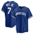 Bobby Witt Jr. Kansas City Royals Alternate Replica Jersey - Royal | Stitched Baseball Jersey TJS0551