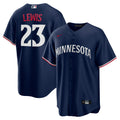 Royce Lewis Minnesota Twins Alternate 2 Replica Jersey - Navy | Stitched Baseball Jersey TJS0597