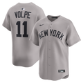 Anthony Volpe New York Yankees Road Limited Player Jersey - Gray | Stitched Baseball Jersey TJS0592