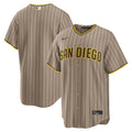 San Diego Padres Alternate Replica Jersey - Sand | Stitched Baseball Jersey TJS0543