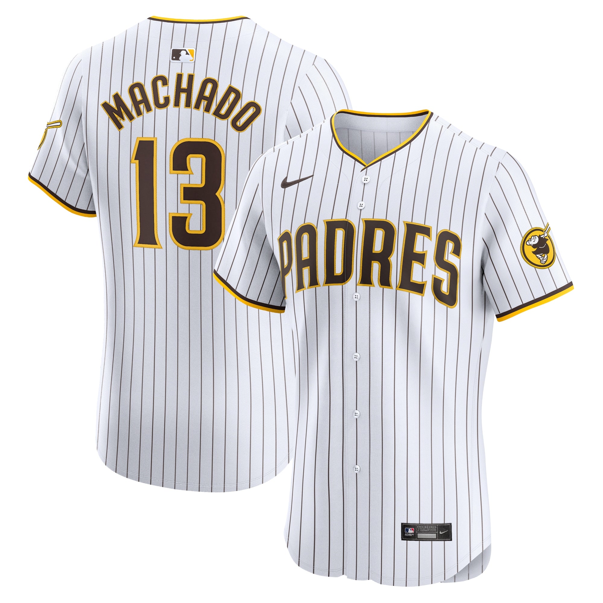 Manny Machado San Diego Padres Home Elite Jersey - White | Stitched Baseball Jersey TJS0518