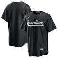 Cleveland Guardians Replica Jersey - Black | Stitched Baseball Jersey TJS0591