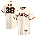 Robbie Ray San Francisco Giants Home Replica Jersey - Cream | Stitched Baseball Jersey TJS0512