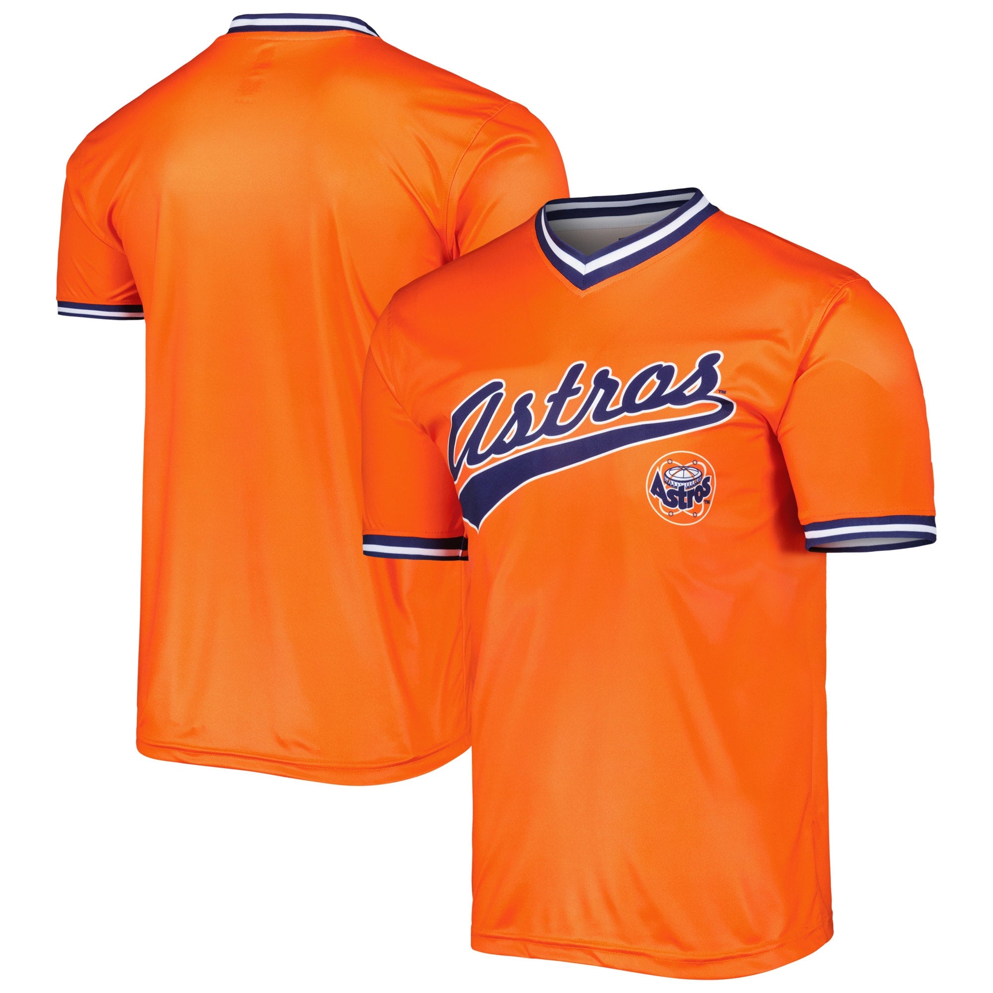 Houston Astros Stitches Cooperstown Collection Team Jersey - Orange | Stitched Baseball Jersey TJS0507