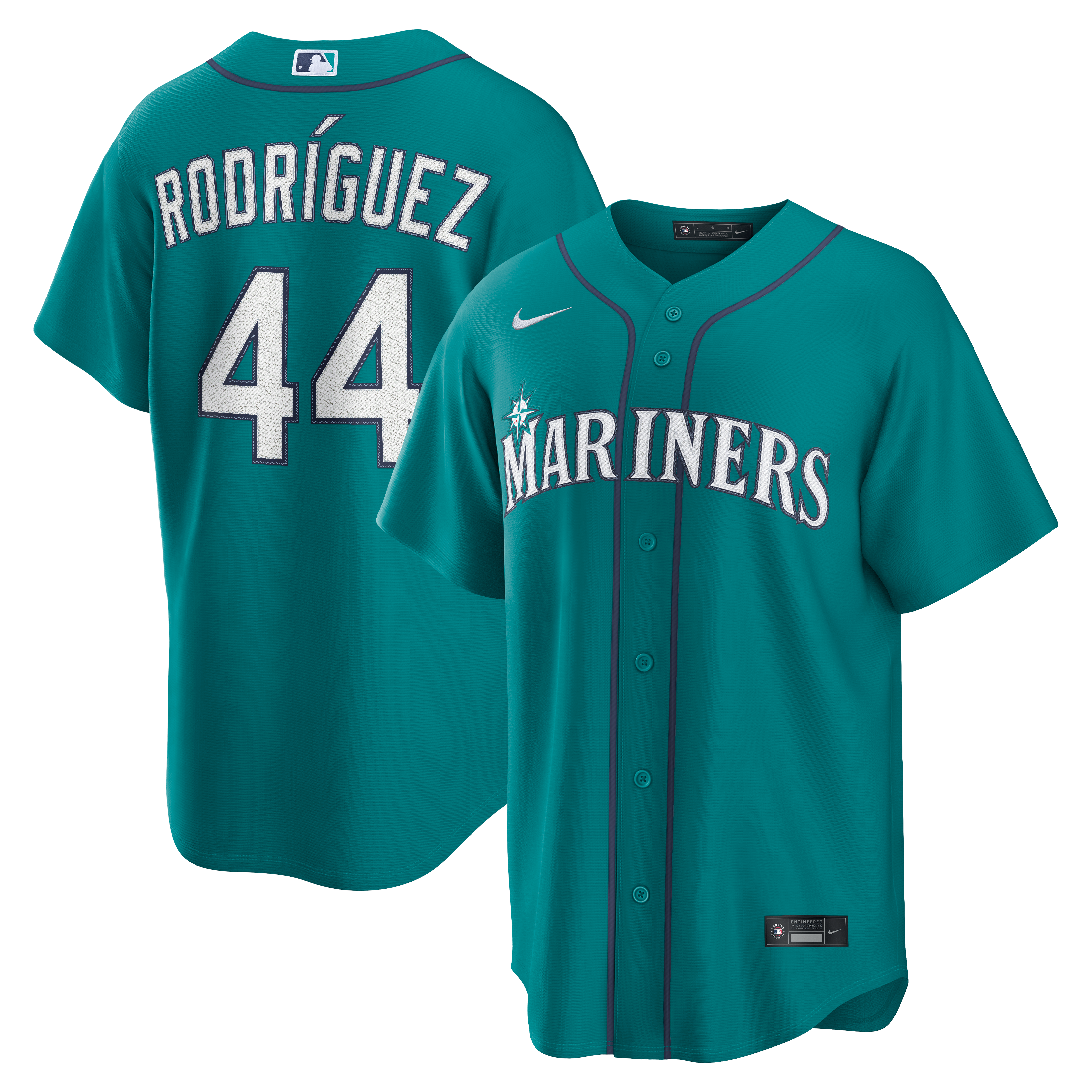 Julio Rodriguez Seattle Mariners Alternate Replica Jersey - Teal | Stitched Baseball Jersey TJS0554