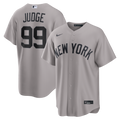 Aaron Judge New York Yankees Road Replica Jersey - Gray | Stitched Baseball Jersey TJS0556
