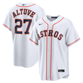 Jose Altuve Houston Astros Home Replica Jersey - White | Stitched Baseball Jersey TJS0578