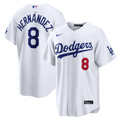 Enrique Hern�ndez Los Angeles Dodgers Home Stadium Jersey - White | Stitched Baseball Jersey TJS0501