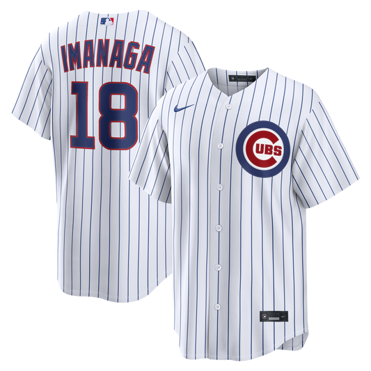 Shota Imanaga Chicago Cubs Home Replica Jersey - White | Stitched Baseball Jersey TJS0523