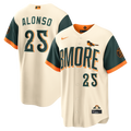 Pete Alonso Baltimore Orioles 2026 City Connect Stadium Jersey - Cream | Stitched Baseball Jersey TJS0583