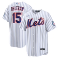 Carlos Beltran New York Mets Home Replica 2026 Hall of Fame Patch Jersey - White | Stitched Baseball Jersey TJS0558