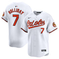 Jackson Holliday Baltimore Orioles Home Limited Player Jersey - White | Stitched Baseball Jersey TJS0943