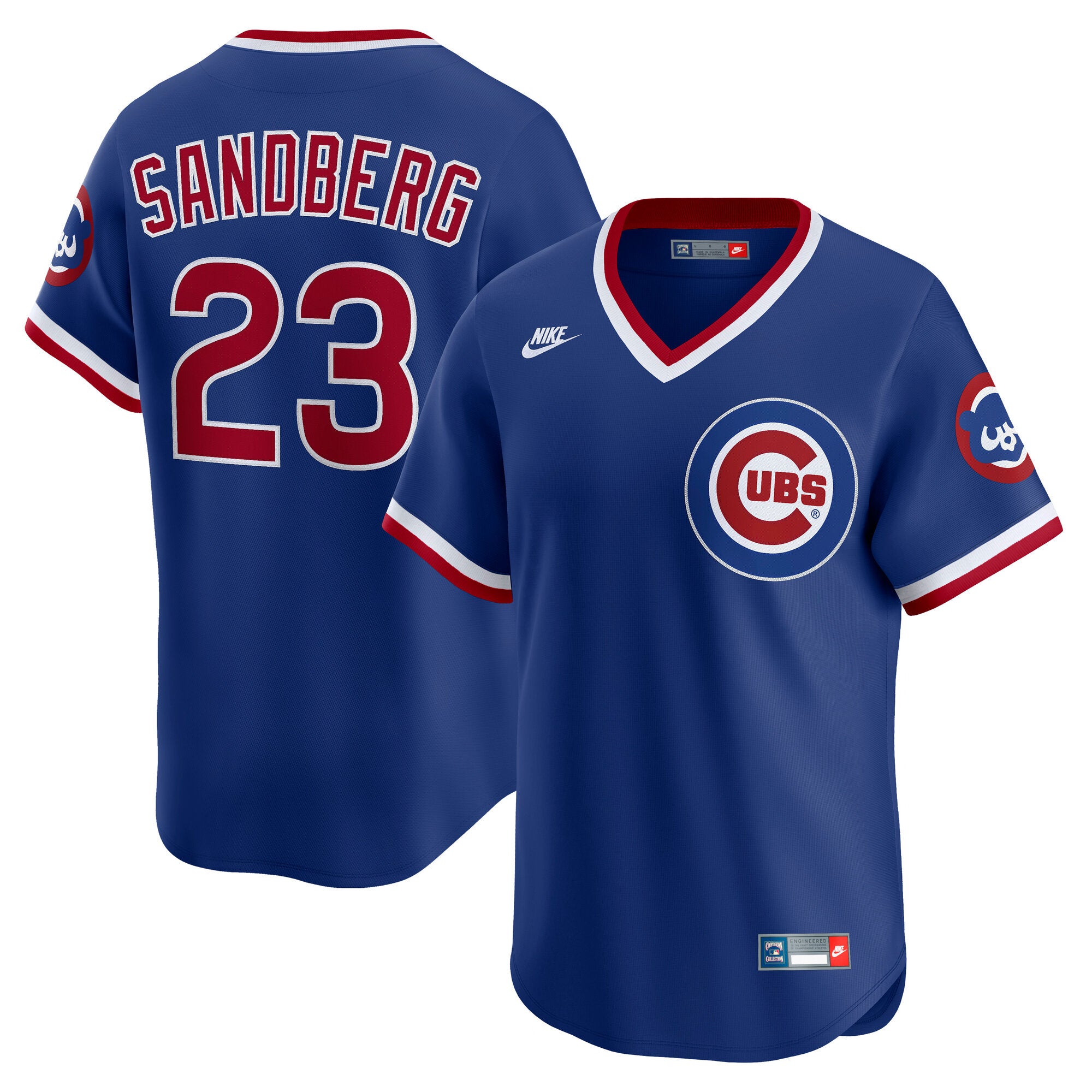 Ryne Sandberg Chicago Cubs Throwback Cooperstown Collection Limited Jersey - Royal | Stitched Baseball Jersey TJS0751