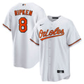 Cal Ripken Jr. Baltimore Orioles Throwback Replica Player Jersey - White | Stitched Baseball Jersey TJS0745