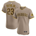 Fernando Tatis Jr. San Diego Padres Alternate Elite Jersey - Sand | Stitched Baseball Jersey TJS0747