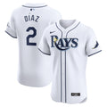 Yandy Diaz Tampa Bay Rays Home Elite Player Jersey - White | Stitched Baseball Jersey TJS0622