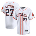 Jose Altuve Houston Astros Home Limited Player Jersey - White | Stitched Baseball Jersey TJS0615