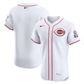 Cincinnati Reds Home Elite Jersey - White | Stitched Baseball Jersey TJS0727