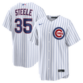 Justin Steele Chicago Cubs Home Replica Jersey - White | Stitched Baseball Jersey TJS0792