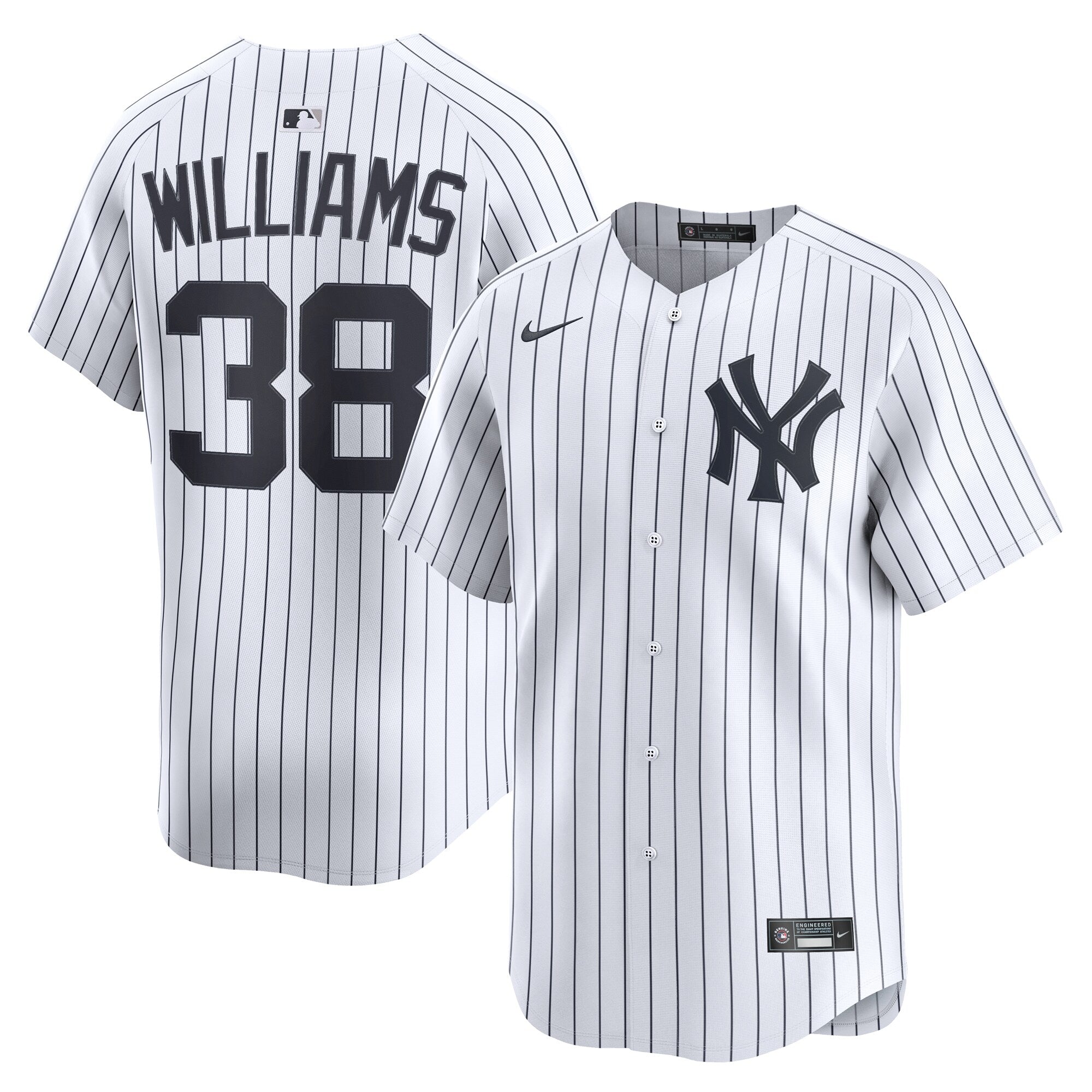 Devin Williams New York Yankees Home Limited Player Jersey - White | Stitched Baseball Jersey TJS0605