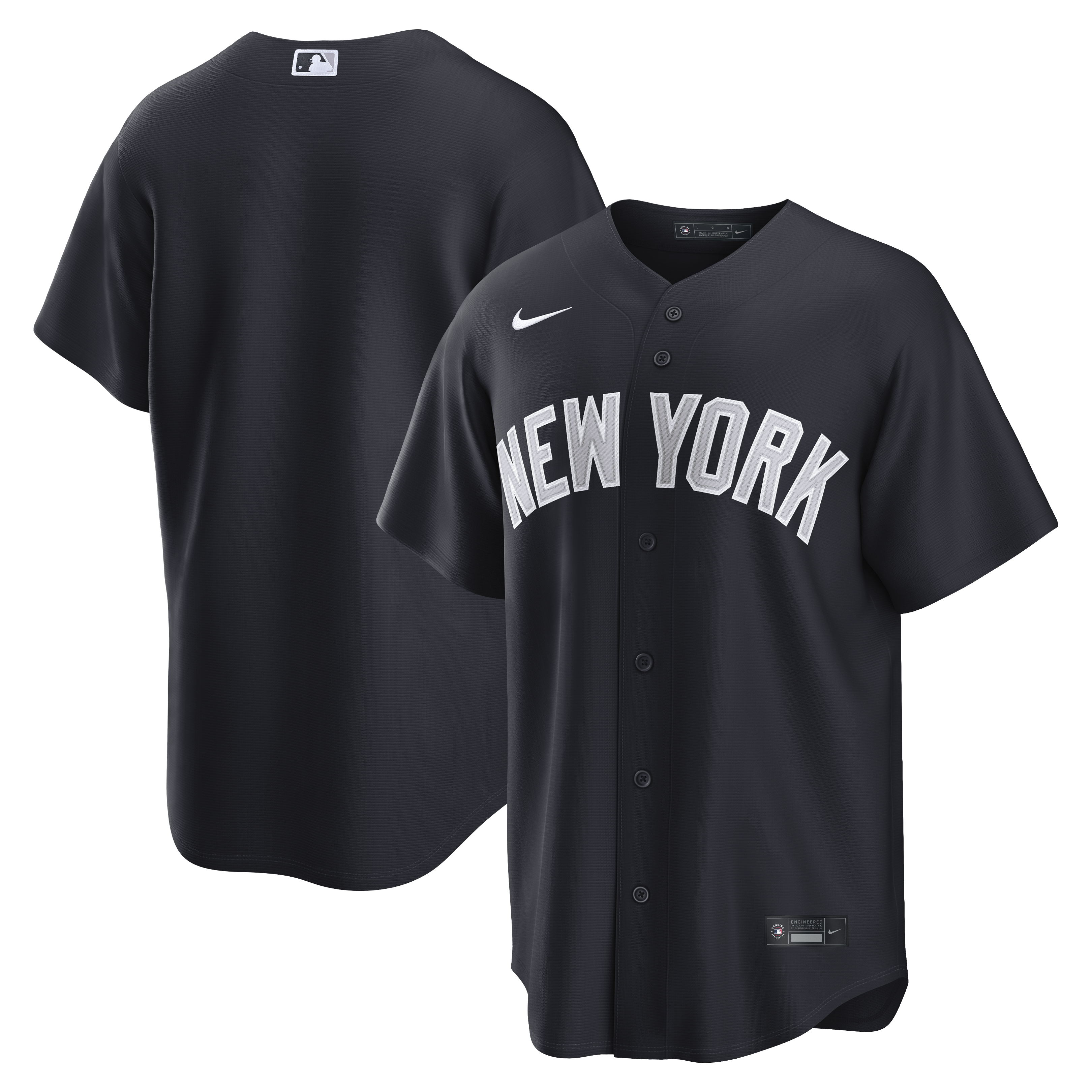 New York Yankees Alternate Replica Jersey - Navy | Stitched Baseball Jersey TJS0699