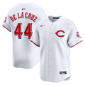 Elly De La Cruz Cincinnati Reds Alternate 2 Limited Player Jersey - White | Stitched Baseball Jersey TJS0693