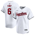 David Fry Cleveland Guardians Home Limited Player Jersey - White | Stitched Baseball Jersey TJS0808