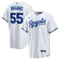 Cole Ragans Kansas City Royals Home Replica Jersey - White | Stitched Baseball Jersey TJS0835