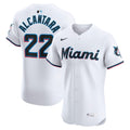 Sandy Alcantara Miami Marlins Home Elite Jersey - White | Stitched Baseball Jersey TJS0663