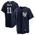 Anthony Volpe New York Yankees Big & Tall Alternate Replica Player Jersey - Navy | Stitched Baseball Jersey TJS0872