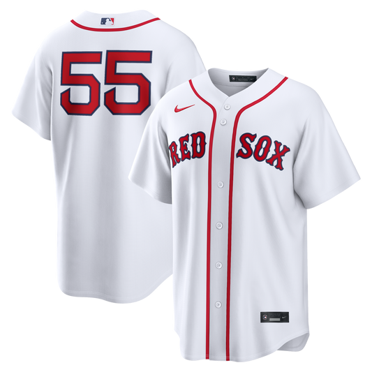 Ranger Su�rez Boston Red Sox Home Replica Jersey - White | Stitched Baseball Jersey TJS0904
