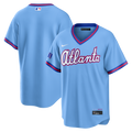 Atlanta Braves 2026 City Connect Stadium Jersey - Powder Blue | Stitched Baseball Jersey TJS0897