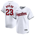Bo Naylor Cleveland Guardians Home Limited Player Jersey - White | Stitched Baseball Jersey TJS0701