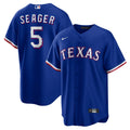 Corey Seager Texas Rangers Alternate 2 Replica Jersey - Royal | Stitched Baseball Jersey TJS0791