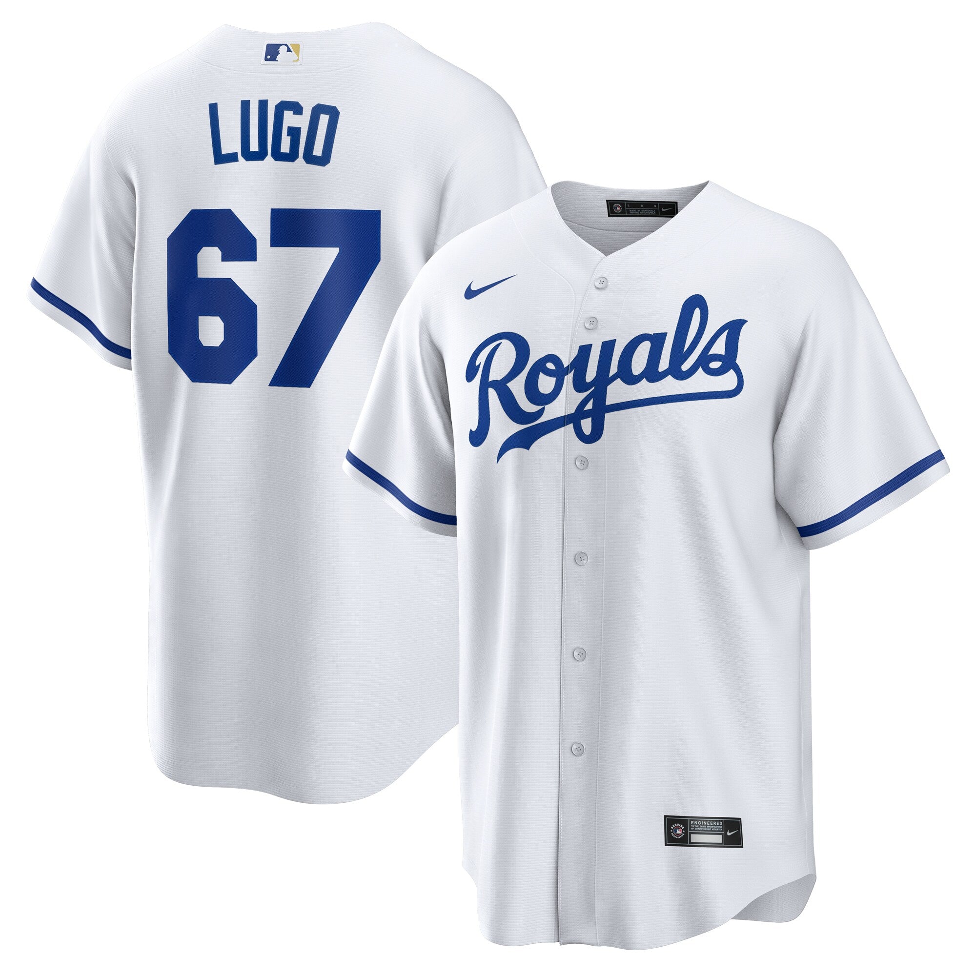 Seth Lugo Kansas City Royals Home Replica Jersey - White | Stitched Baseball Jersey TJS0731