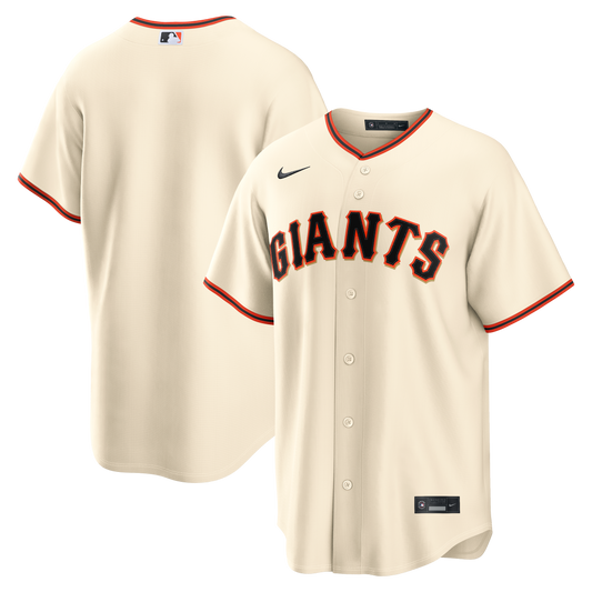 San Francisco Giants Home Replica Jersey - Cream | Stitched Baseball Jersey TJS0741